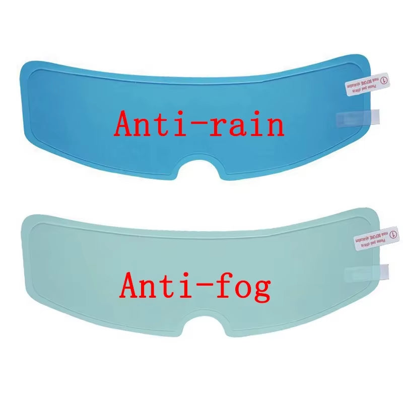Flex Drive Garage™ – Durable Helmet Lens Film with Anti-Fog Nano Coating