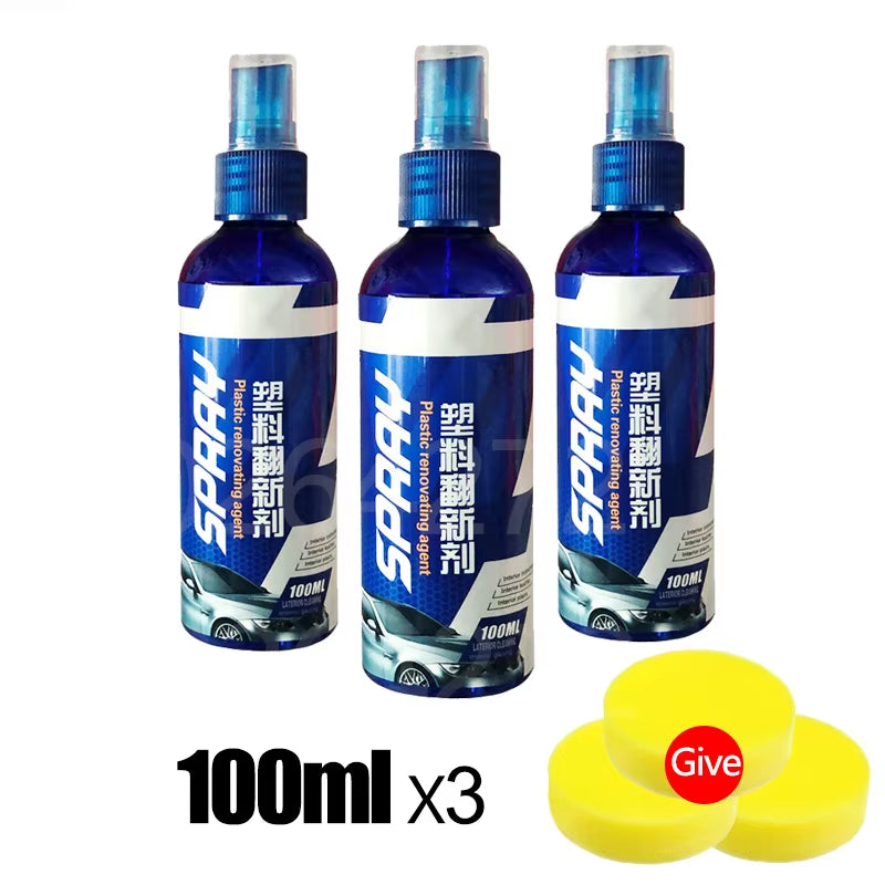 Flex Drive Garage™ Long-Lasting Trim Shine for Faded Plastics