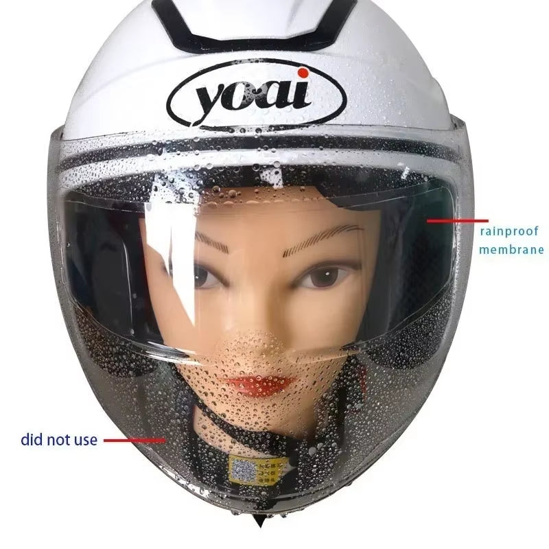 Flex Drive Garage Nano Rainproof & Anti-Fog Helmet Film