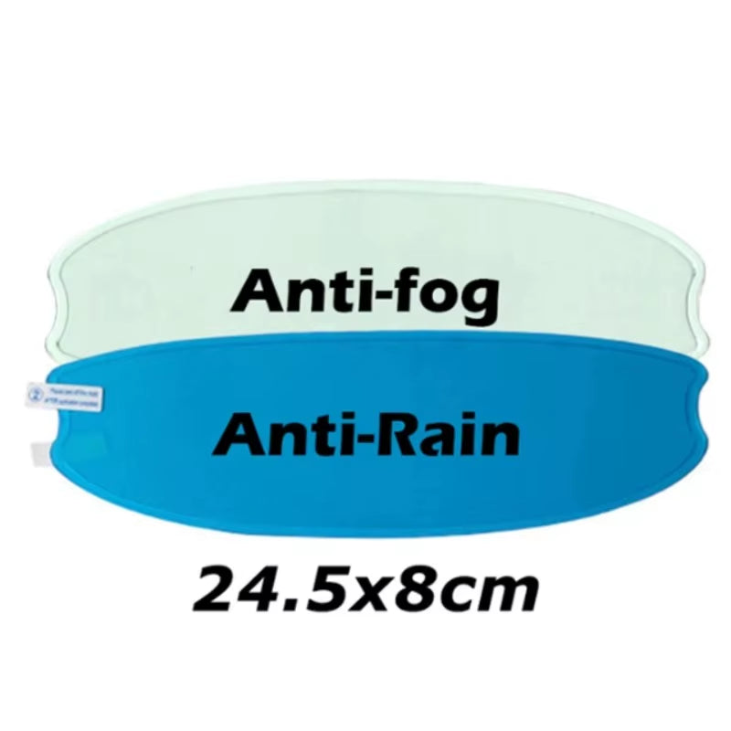 Flex Drive Garage™ – Durable Helmet Lens Film with Anti-Fog Nano Coating