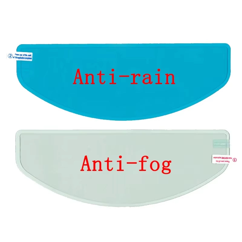 Flex Drive Garage™ – Durable Helmet Lens Film with Anti-Fog Nano Coating