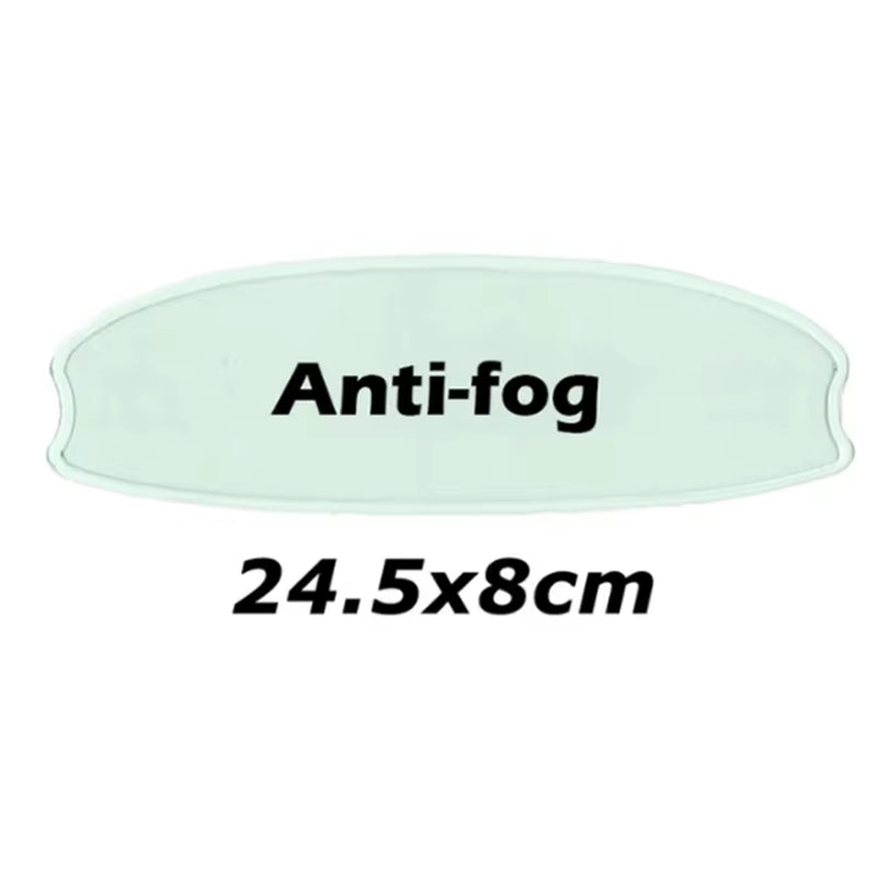 Flex Drive Garage™ – Durable Helmet Lens Film with Anti-Fog Nano Coating