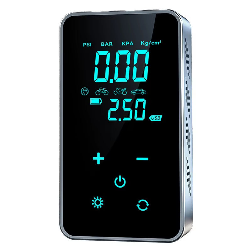 Flex Drive Garage™ – Smart Wireless Air Pump for Tires (Touch Control)