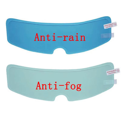 Flex Drive Garage™ – Durable Helmet Lens Film with Anti-Fog Nano Coating
