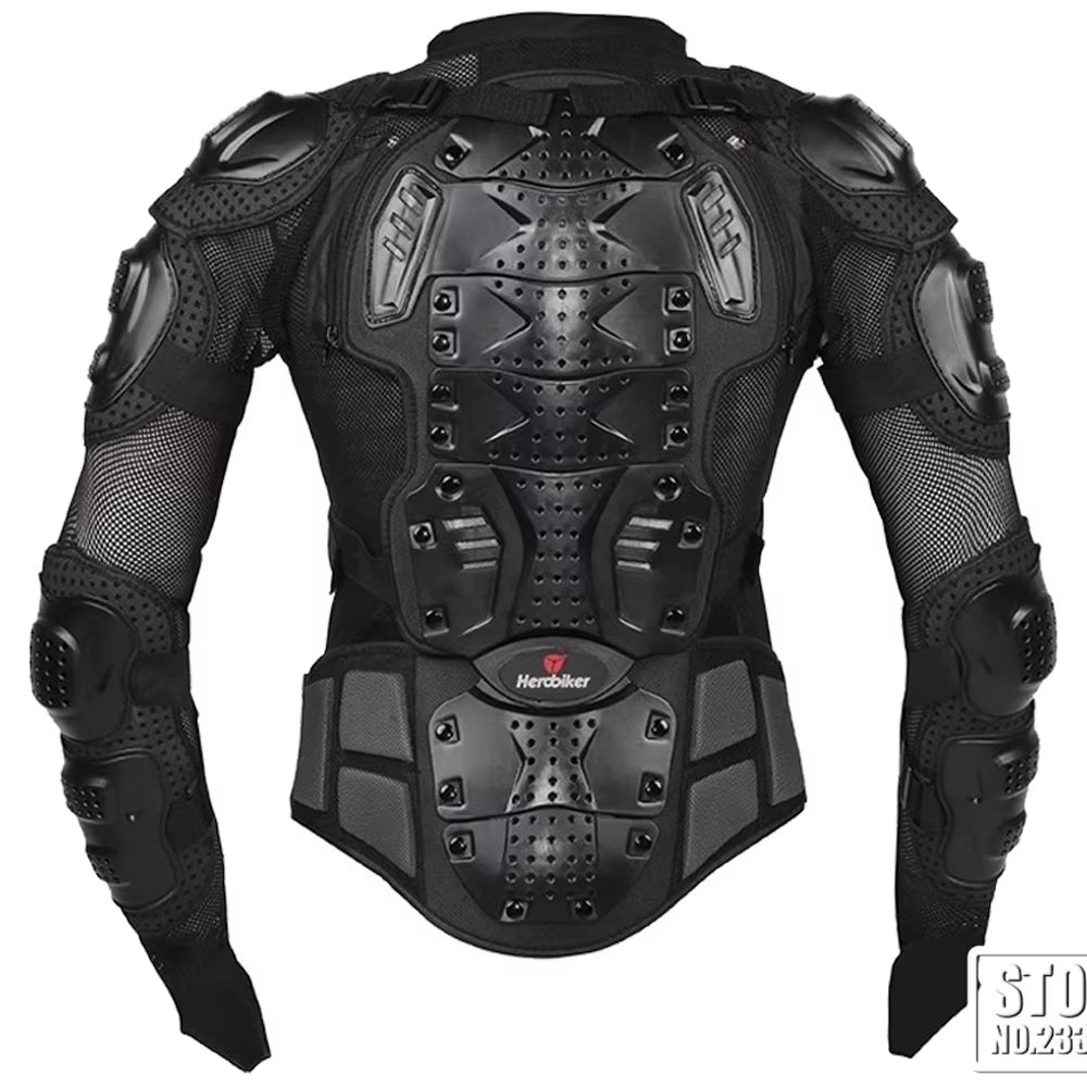 Flex Drive Garage 5XL Full Body Armor Motorcycle Jacket.