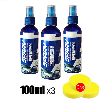 Flex Drive Garage™ Long-Lasting Trim Shine for Faded Plastics