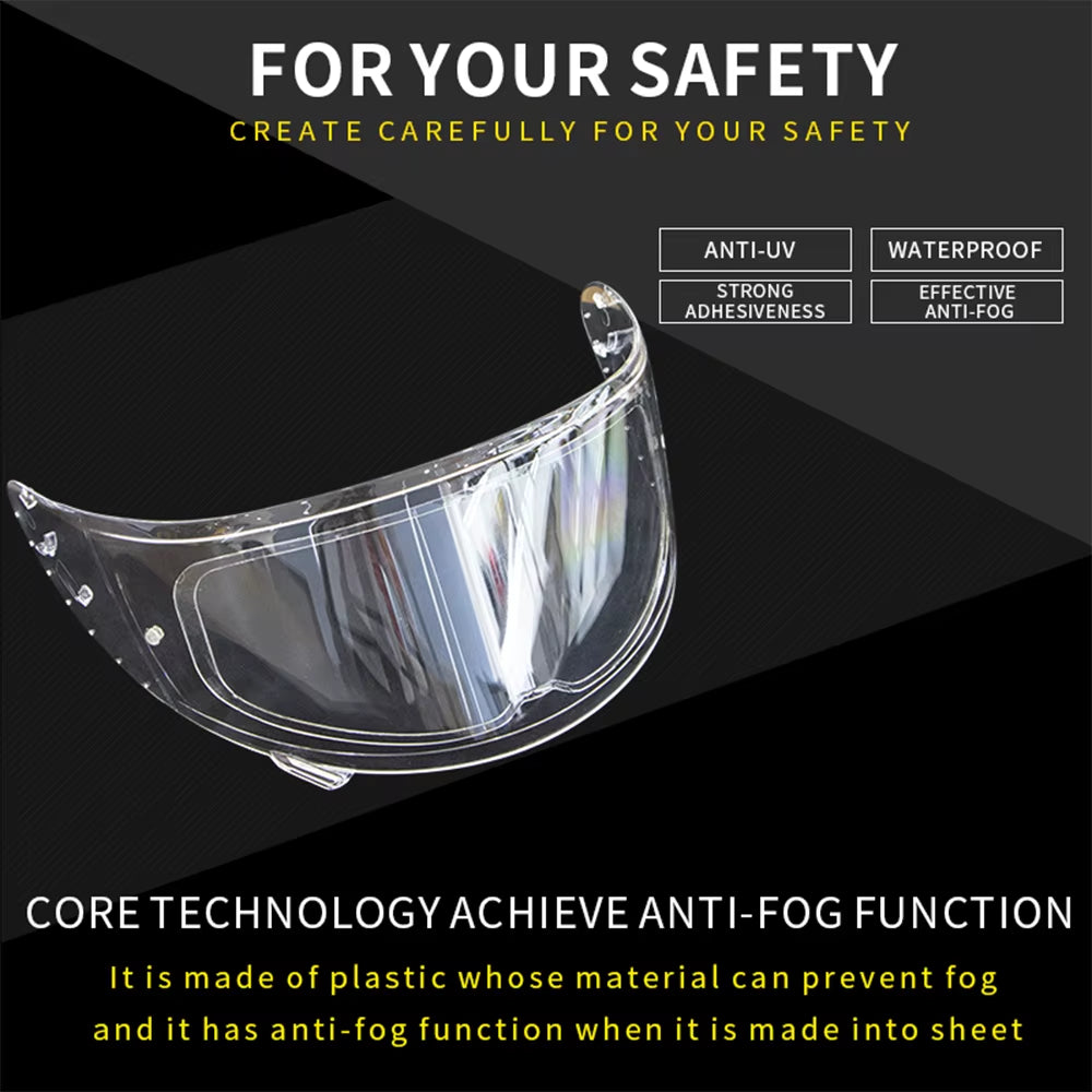 Flex Drive Garage Universal Anti-Fog Helmet Visor Film