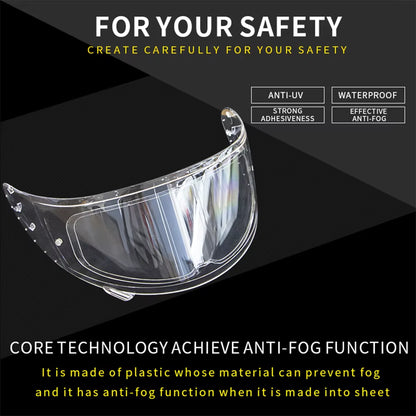 Flex Drive Garage Universal Anti-Fog Helmet Visor Film
