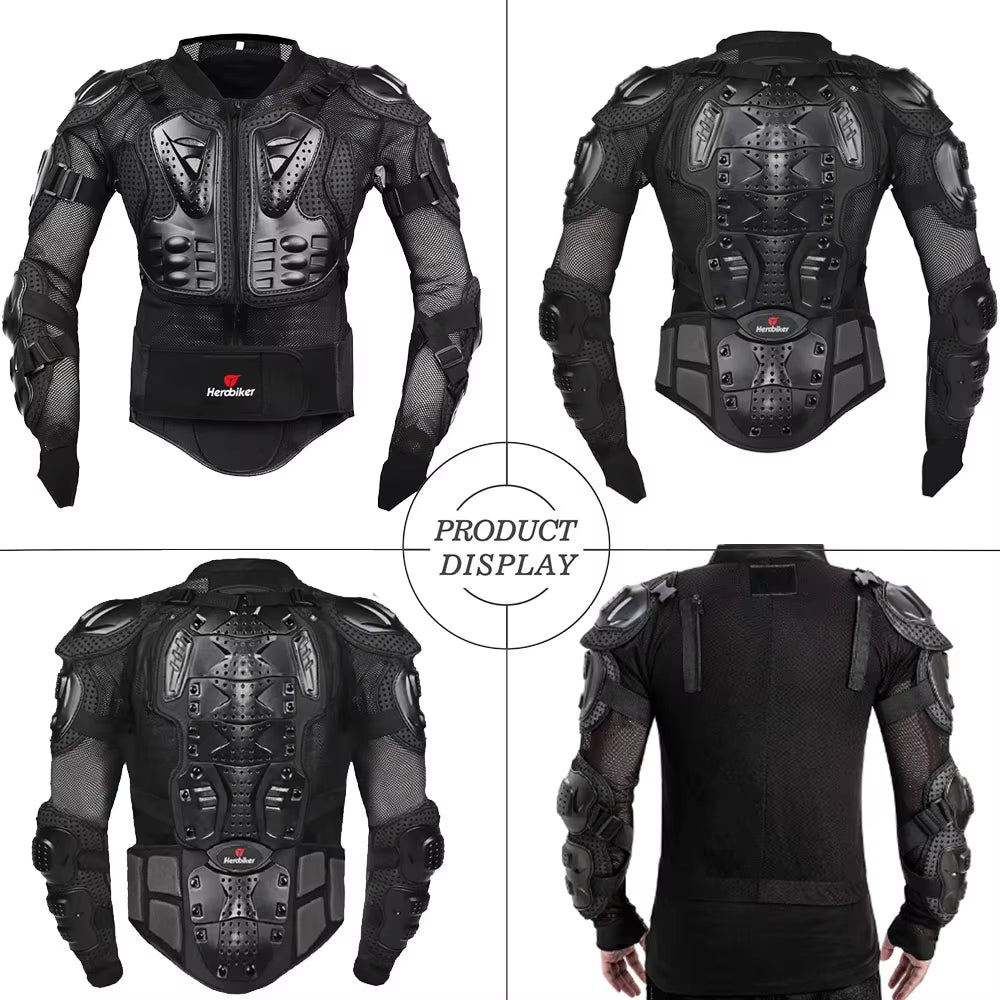 Flex Drive Garage 5XL Full Body Armor Motorcycle Jacket.