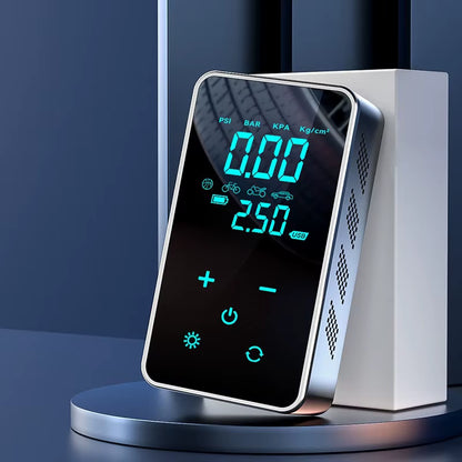 Flex Drive Garage™ – Smart Wireless Air Pump for Tires (Touch Control)