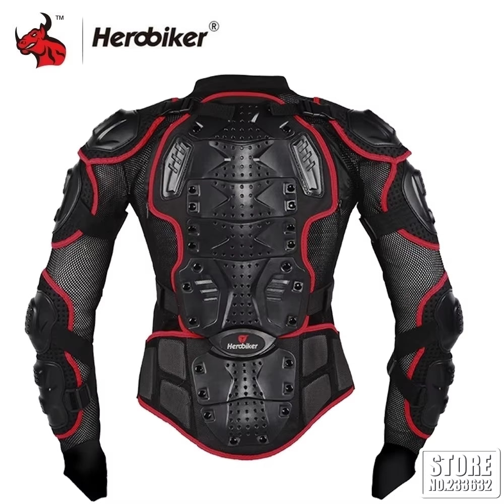 Flex Drive Garage 5XL Full Body Armor Motorcycle Jacket.