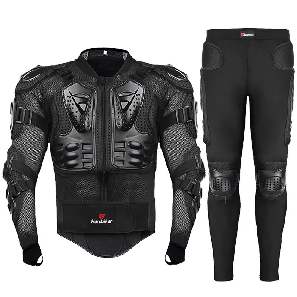 Flex Drive Garage 5XL Full Body Armor Motorcycle Jacket.