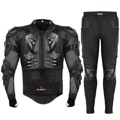 Flex Drive Garage 5XL Full Body Armor Motorcycle Jacket.