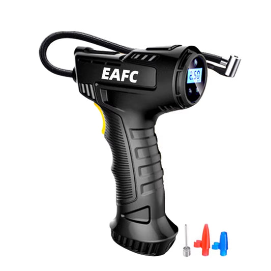 Flex Drive Garage™ – 120W Wireless/Wired Car Tire Inflator & Air Pump