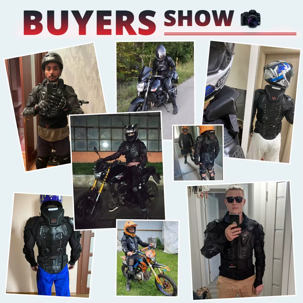 Flex Drive Garage 5XL Full Body Armor Motorcycle Jacket.
