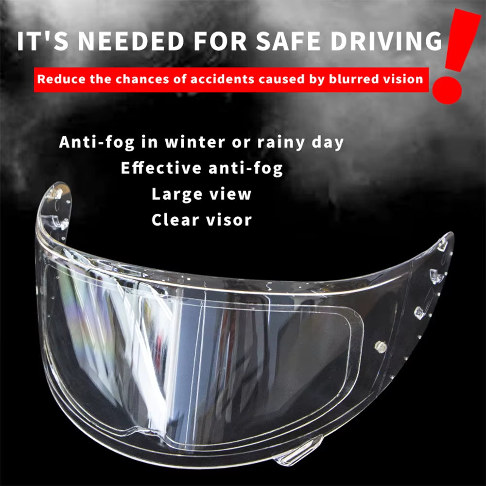 Flex Drive Garage Universal Anti-Fog Helmet Visor Film