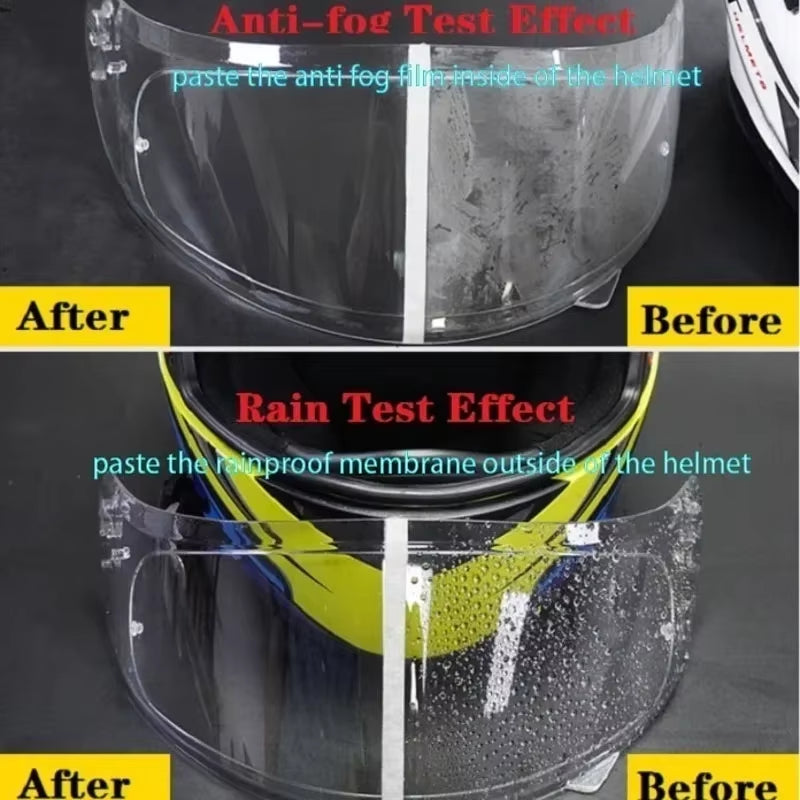 Flex Drive Garage Nano Rainproof & Anti-Fog Helmet Film