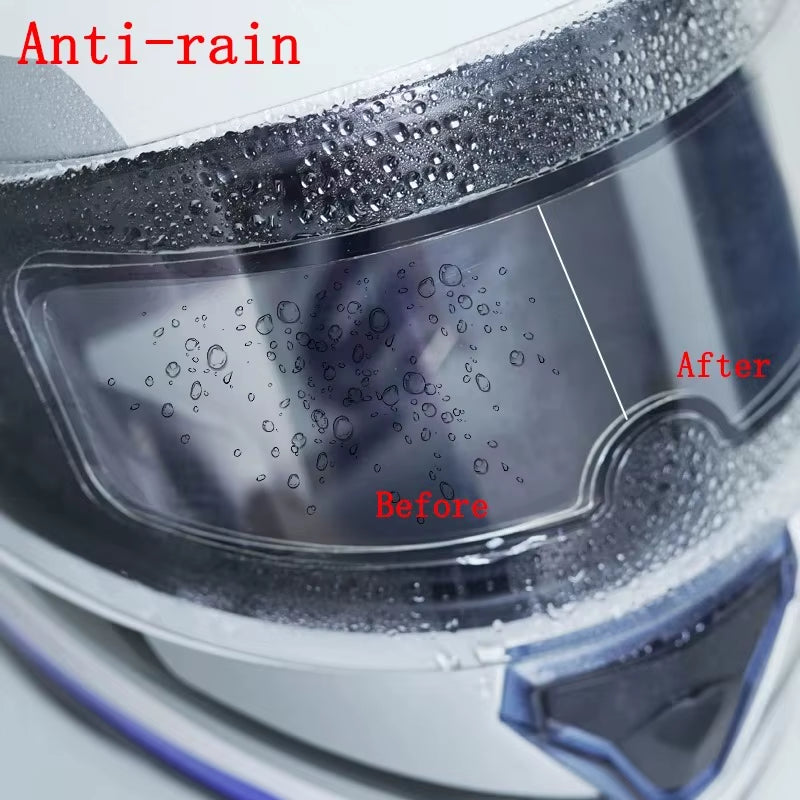 Flex Drive Garage™ – Durable Helmet Lens Film with Anti-Fog Nano Coating