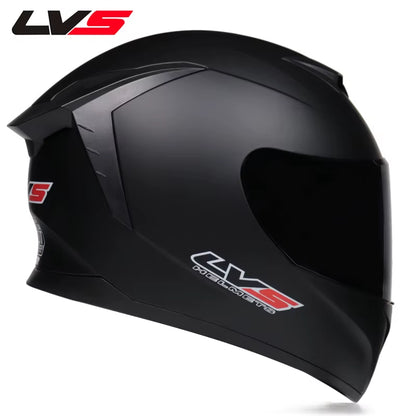 Flex Drive Garage™ – Full Face Sports Helmet with Double Visor (DOT Certified)