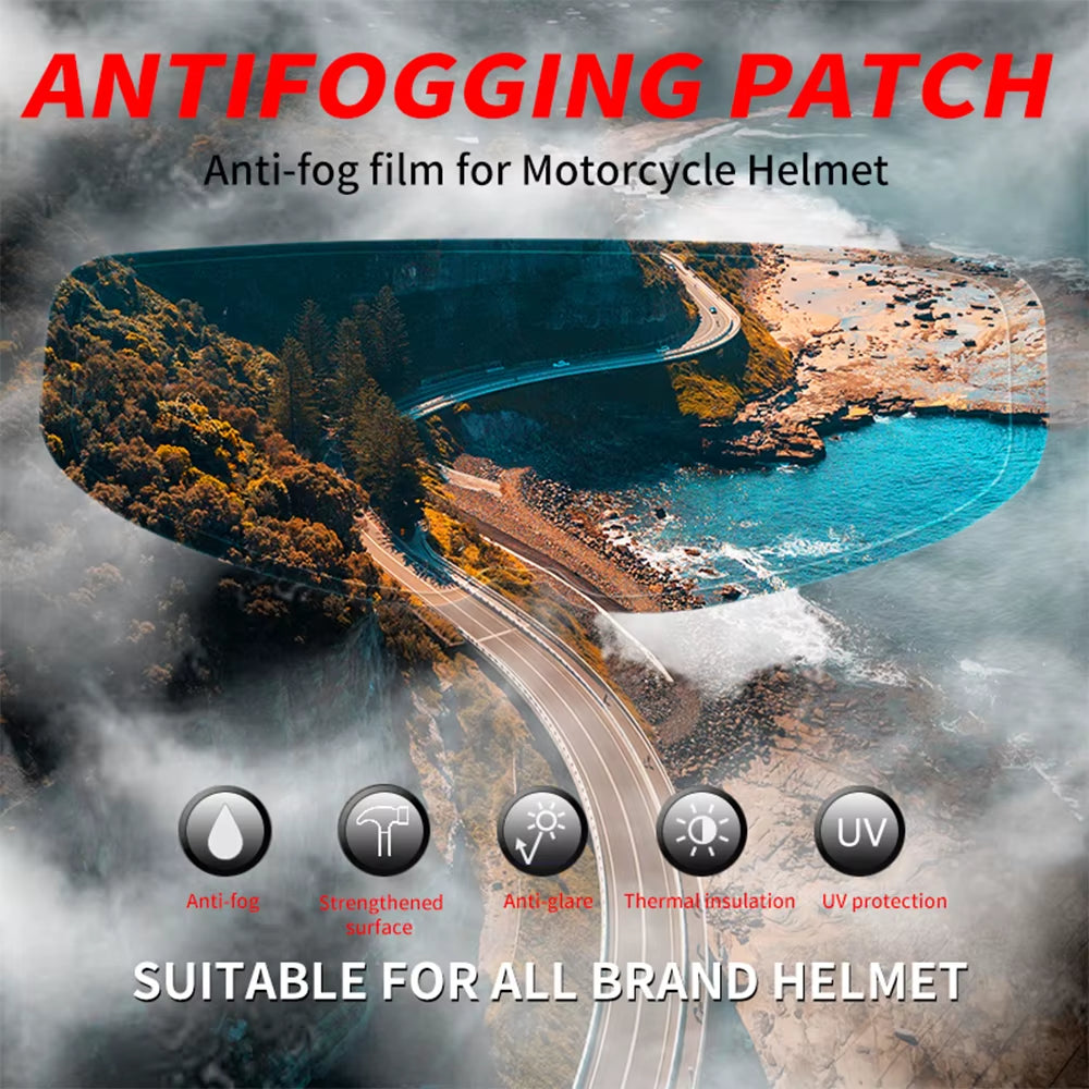 Flex Drive Garage Universal Anti-Fog Helmet Visor Film